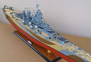 USS MISSOURI BB 63 battleship wood model boat war ship  