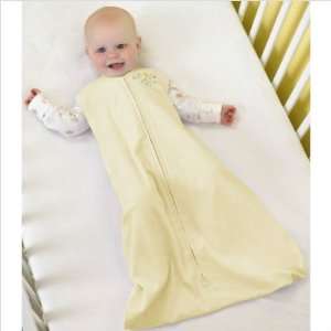  100% Cotton SleepSack Wearable Blanket in Yellow Size 