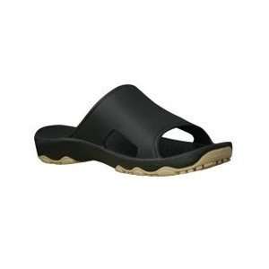  Dawgs Destination Slide Sandals Black Tan 10 M Sports 