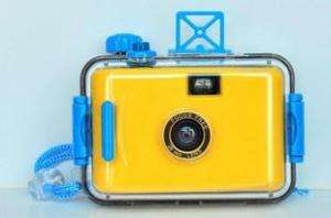 Lomo Aqua Pix Underwater Waterproof Film Camera Yellow  
