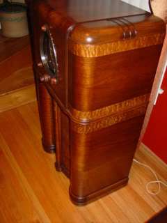 Antique Zenith Shutter Dial 12 Tube Radio, Fully Restored 12S265, w 