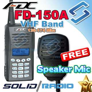 this is original feidaxin fdc fd 150a vhf transceiver with free 
