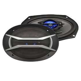   Way Car Audio Stereo Coaxial 1200W Speakers 6 x 9 Car Electronics