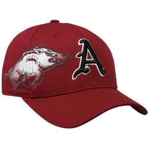 Top of the World Arkansas Razorbacks Cardinal Strike Zone One Fit Hat