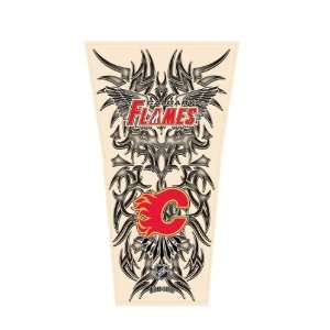  NHL Calgary Flames Tribal Tattoo Sleeve