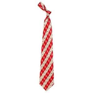  Indiana Hoosiers NCAA Pattern #1 Mens Tie (100% Silk 