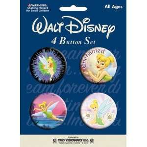  Disney Tinker Bell Button Set B DIS 0521 Toys & Games