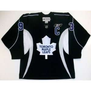  Doug Gilmour Toronto Maple Leafs Black Rbk Jersey   Large 