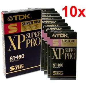   XP Super Pro Super VHS Video Cassette Tape (10 Pack)