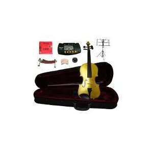  Merano 11 Gold Viola with Case and Bow+Extra Set of 