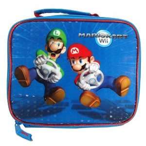  Nintendo Super Mario Wii Edition Lunch Bag and Spongebob 